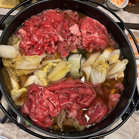 yasuさん作すき焼き